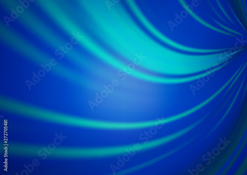 Light BLUE vector blurred shine abstract background.
