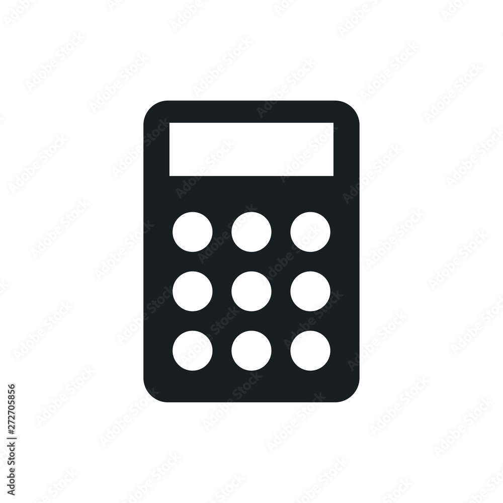 calculator vector icon calculator vector icon