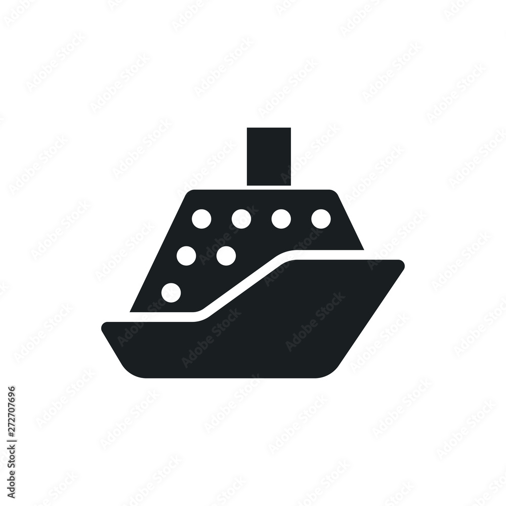 Fototapeta premium cruiser vector icon