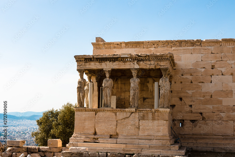 Architektur der alten Griechen in Athen