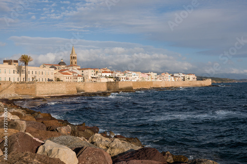 Sardinien Alghero Blick auf die Bastioni Marco Polo photo