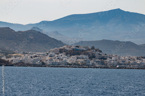 Altstadt von Paros bei sengender Hitze, Griechenland
