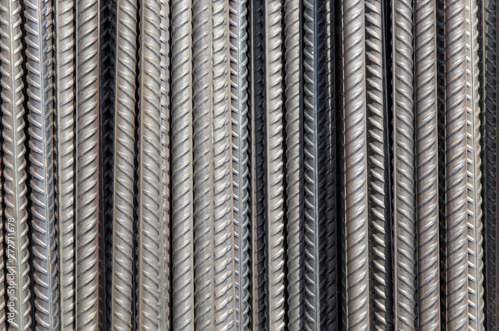 grunge background: steel reinforcement, short focus grunge background: steel reinforcement, short focus