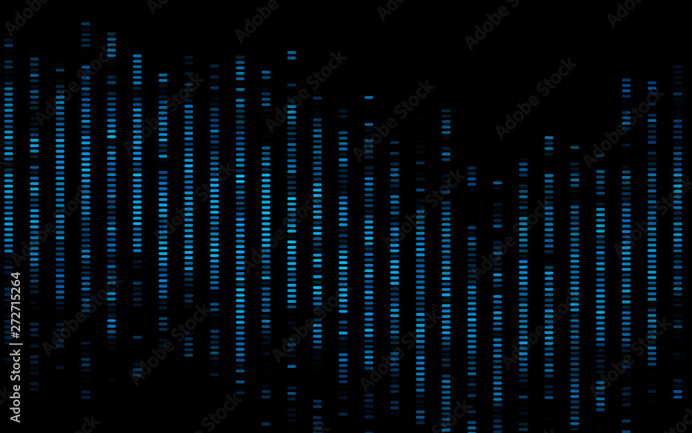 Dark BLUE vector template with repeated sticks. Dark BLUE vector template with repeated sticks.