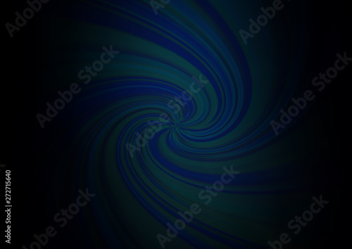 Dark BLUE vector glossy bokeh pattern. © Dmitry