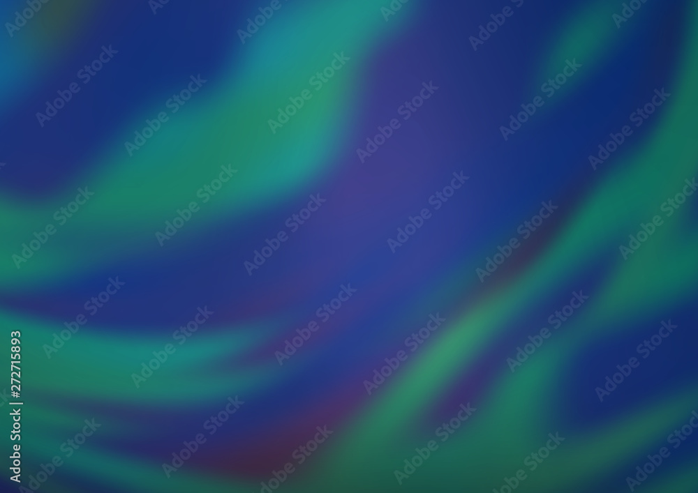 Light BLUE vector blurred shine abstract pattern. Light BLUE vector blurred shine abstract pattern.