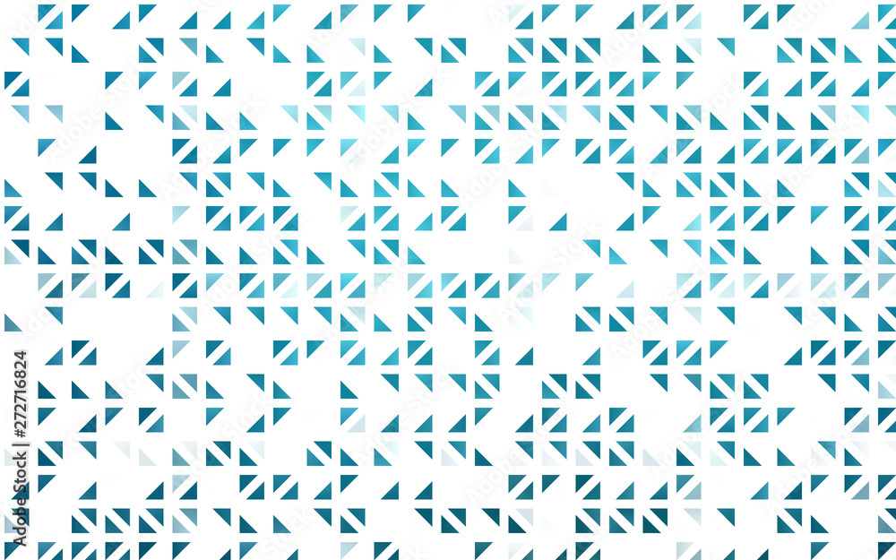 Light BLUE vector template with crystals, triangles. Light BLUE vector template with crystals, triangles.