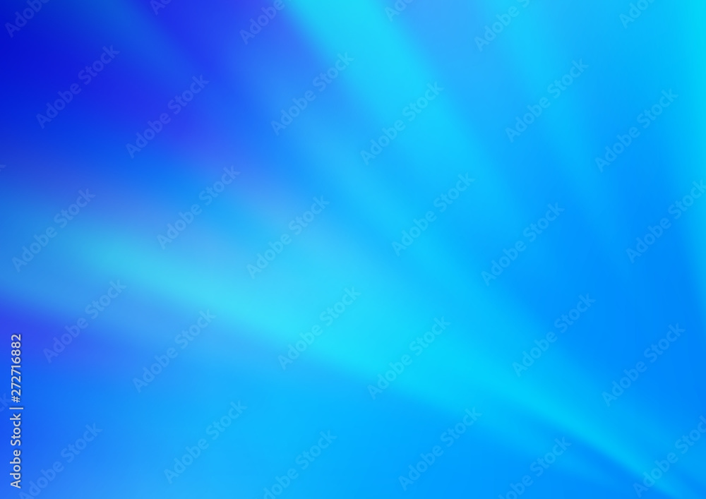 Obraz premium Light BLUE vector blurred bright template.