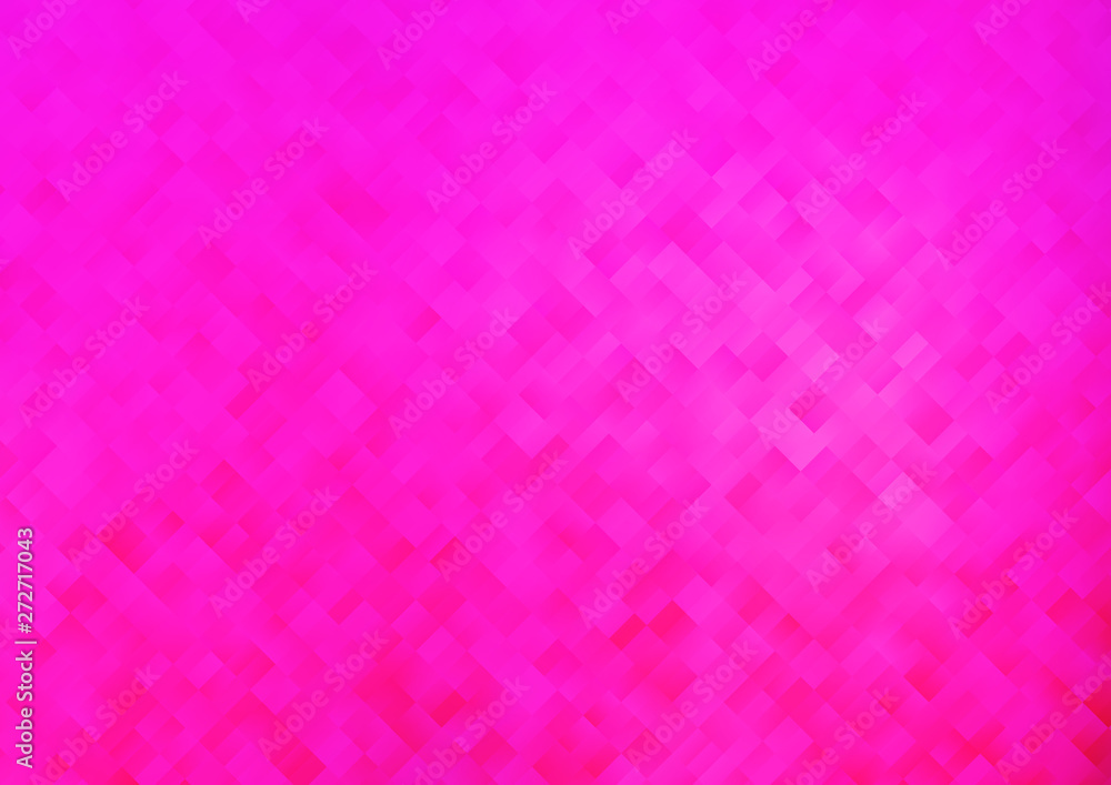 Light Pink vector pattern in square style. Light Pink vector pattern in square style.