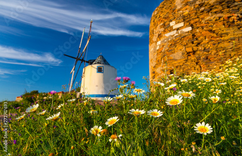 Windmill, Odemira, Alentejo, Portugal, Europe photo