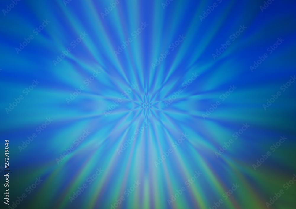 Light BLUE vector abstract blurred template. Light BLUE vector abstract blurred template.