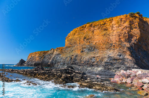 Zambujeira do Mar, Natural Park of Southwest Alentejo and Costa Vicentina, Alentejo, Portugal, Europe photo