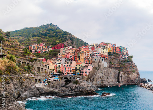 Manorala in the Cinque Terre in Italy 