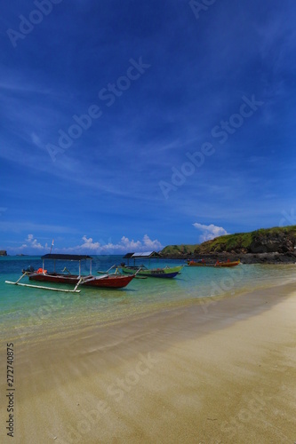 Tanjung Aan Mandalika, Lombok, Nusa Tenggara Barat, Indonesia