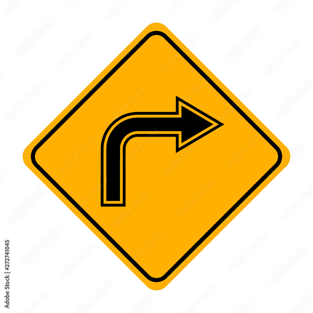 arrow road sign in yellow signage arrow road sign in yellow signage