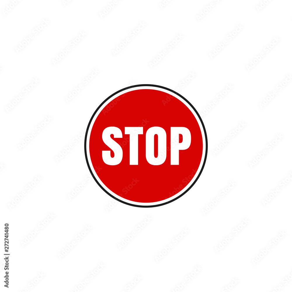 Hand blocking icon sign stop. Stop hand logo Vector illustration Hand blocking icon sign stop. Stop hand logo Vector illustration