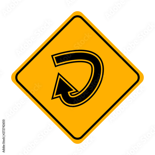 arrow road sign in yellow signage Free Download arrow road sign in yellow signage - GFXLoad