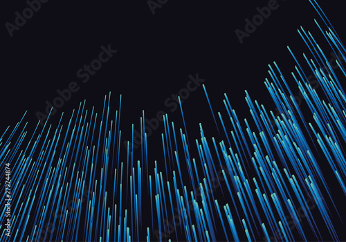 Lines composed of glowing backgrounds, Abstract data flow tunnel, Explosion radial background. Vector illustration