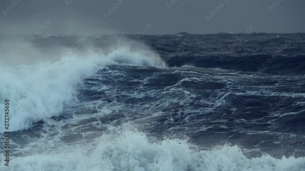 Wild weather dark stormy sea waves global warming and climate change Wild weather dark stormy sea waves global warming and climate change