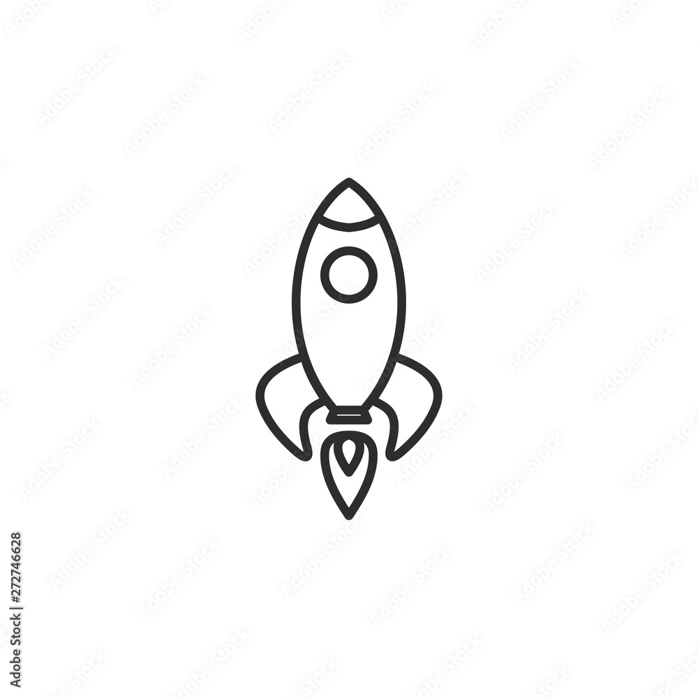 Rocket icon vector. Rocket symbol illustration isolated sign. Rocket logo design inspiration Rocket icon vector. Rocket symbol illustration isolated sign. Rocket logo design inspiration