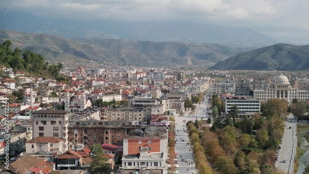 Berat, Albania - Berat, thousand windows city and UNESCO World Heritage Site of Albania Berat, Albania - Berat, thousand windows city and UNESCO World Heritage Site of Albania