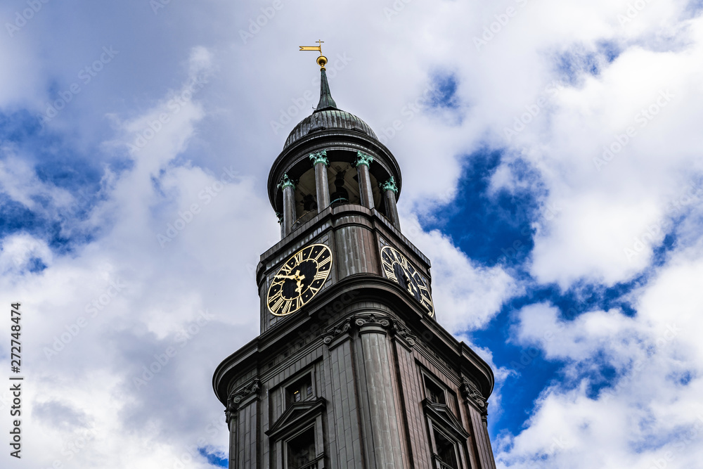 Hamburger Michel Sankt Michaelis Kirchturm Hamburger Michel Sankt Michaelis Kirchturm