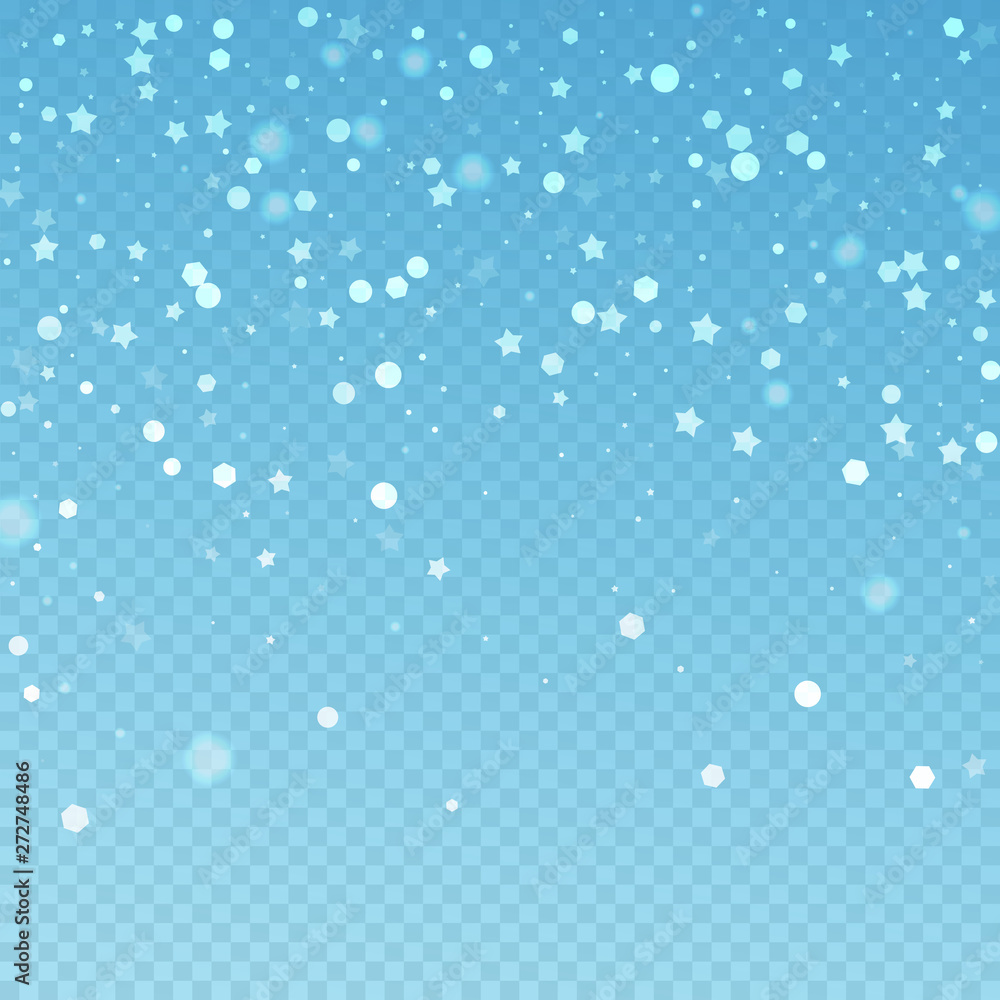 Magic stars random Christmas background. Subtle fl Magic stars random Christmas background. Subtle fl