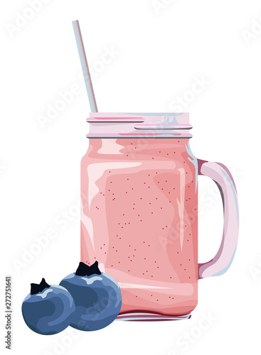 tropical fruit and smoothie drink