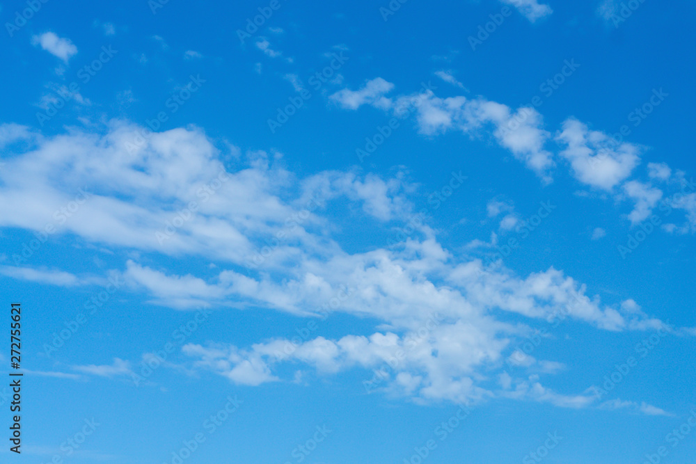 Beautiful cirrus clouds on bright blue sky Beautiful cirrus clouds on bright blue sky