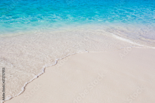 Beautiful tropical beach beach in similan island beach sand andaman sea