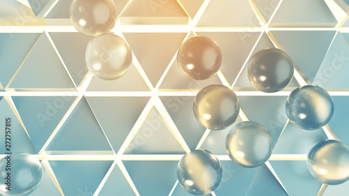 Soft transparent balls roll...