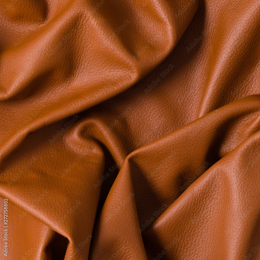 Closeup of color leather material texture background Closeup of color leather material texture background