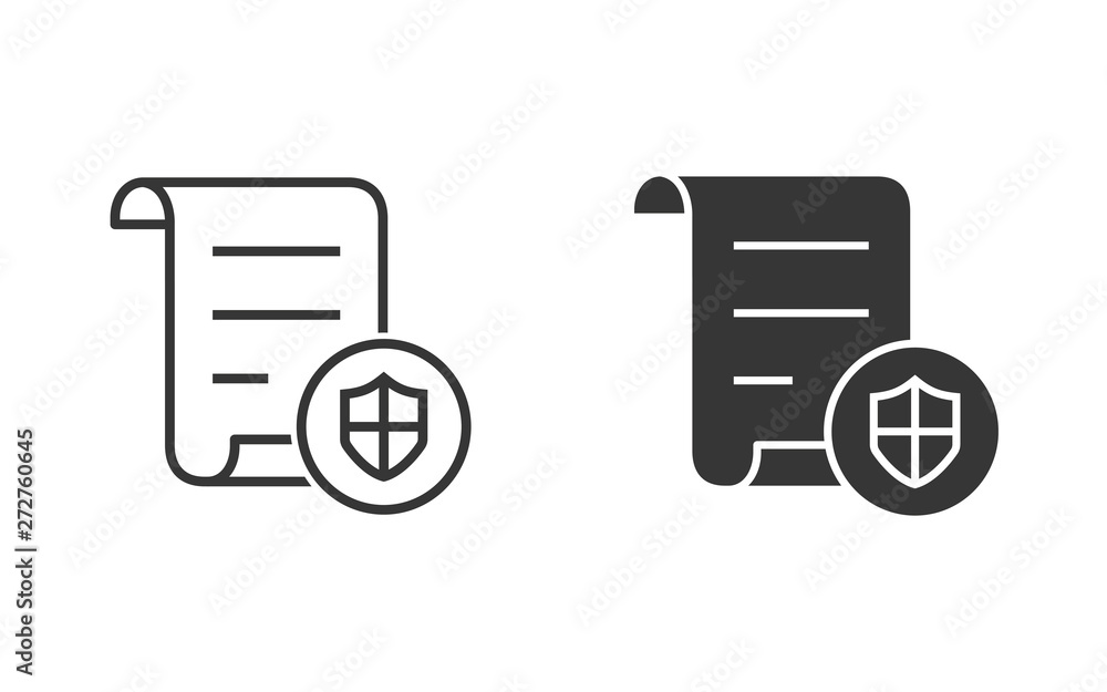 Data security vector icon for graphic and web design. Data security vector icon for graphic and web design.