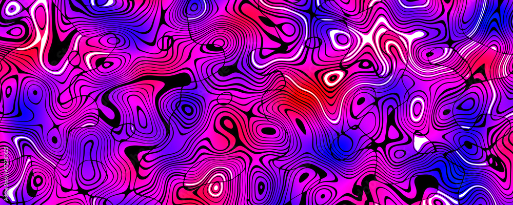 Abstract purple lines drawing Abstract purple lines drawing