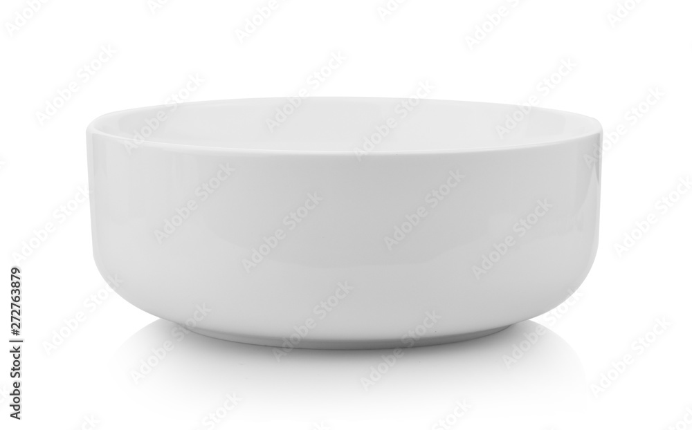 white ceramics bowl isolated on white background. white ceramics bowl isolated on white background.