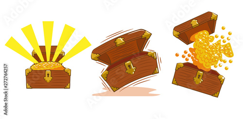 treasure vector clipart design