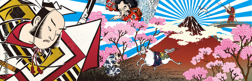 和風コラージュ　その16