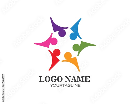 Community  network and social icon design vector