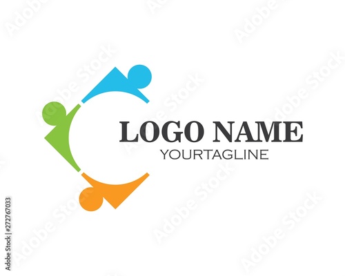 Community, network and social icon design vector