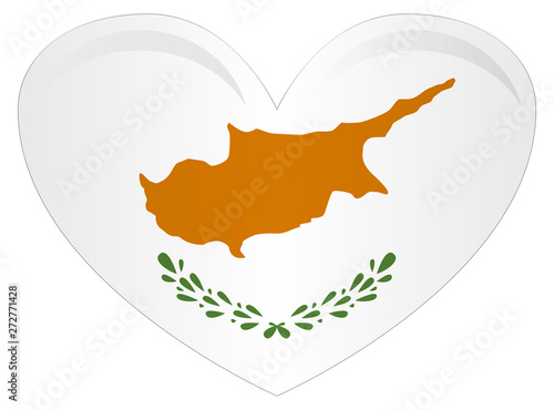 Flag of Cyprus officially the Republic of Cyprus is island country in the Eastern Mediterranean Sea.