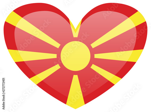 Free Download Macedonia Flag vector illustration. National Flag of Macedonia. - GFXLoad