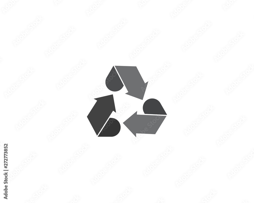 Arrow logo or recycle icon template vector design Arrow logo or recycle icon template vector design