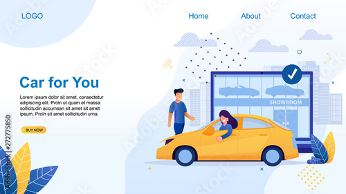 Car for You, Rental Service, Buying in Showroom.