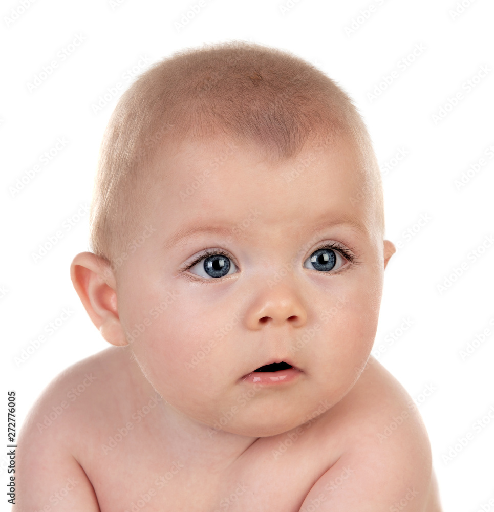 Portrait of a adorable baby five month old Portrait of a adorable baby five month old