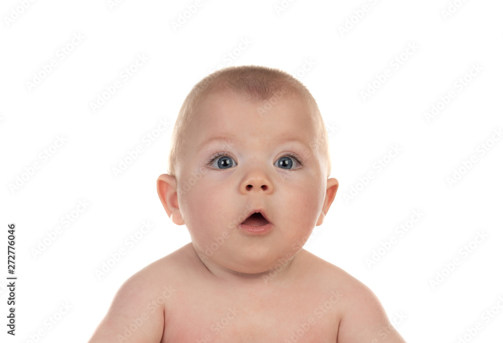 Portrait of a adorable baby five month old Portrait of a adorable baby five month old