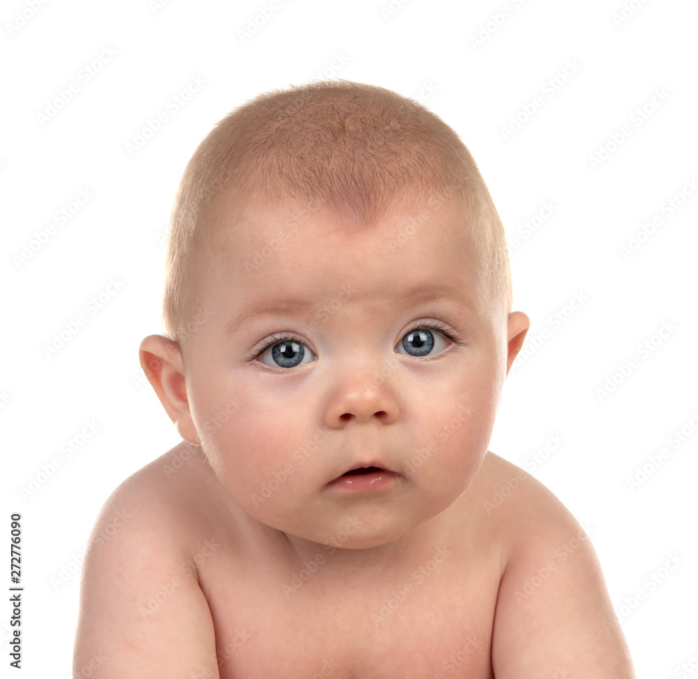 Portrait of a adorable baby five month old Portrait of a adorable baby five month old