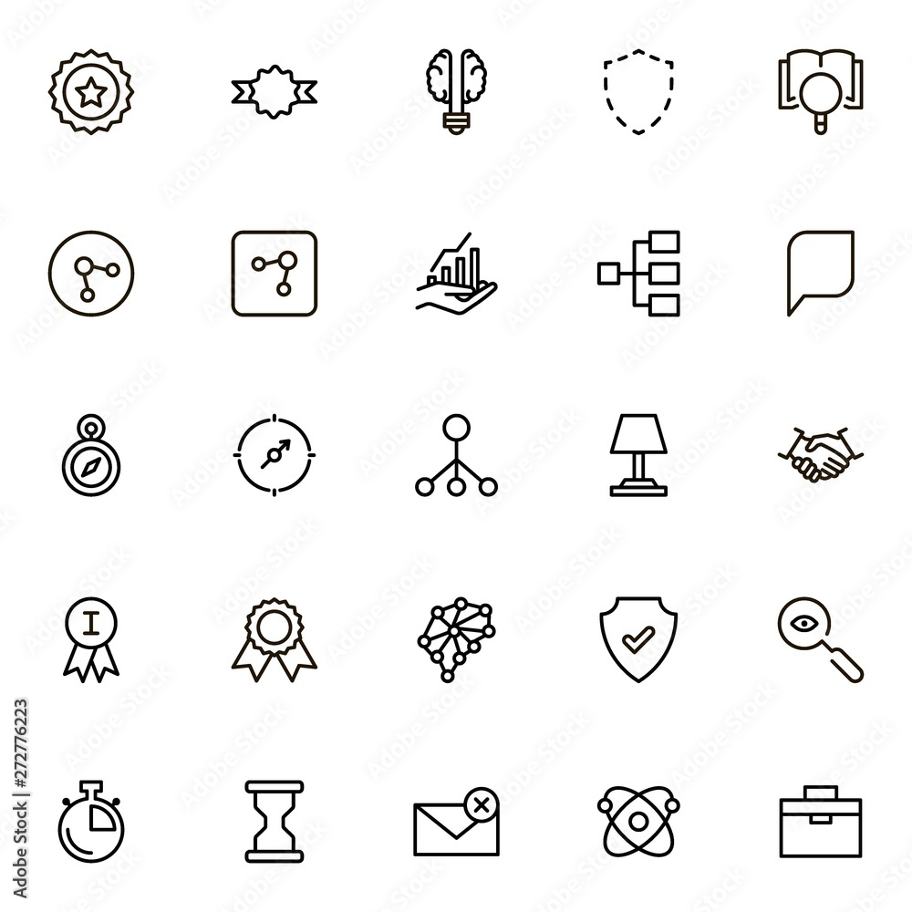 Fototapeta premium Teamwork line icon