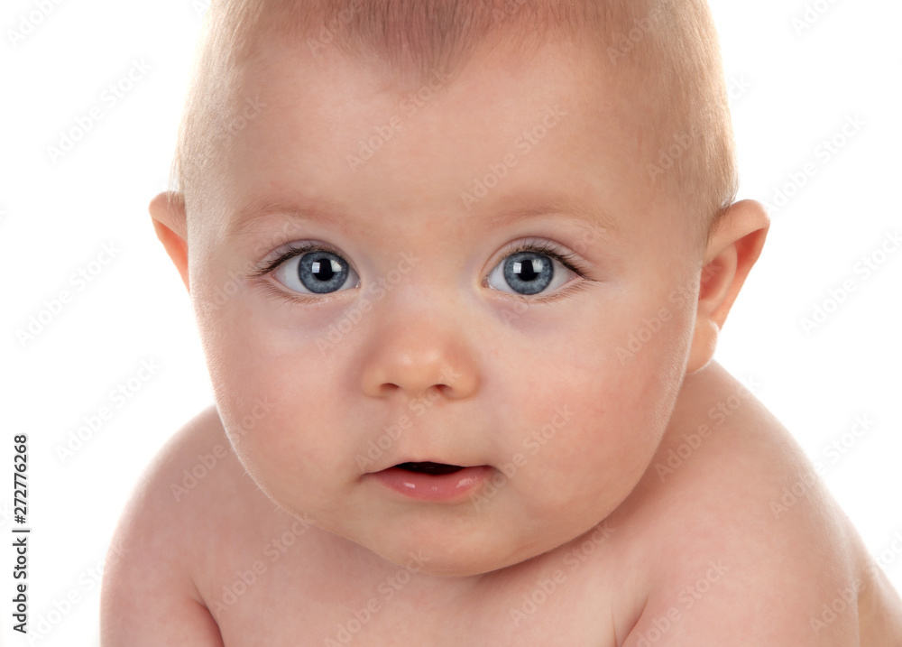 Portrait of a adorable baby five month old Portrait of a adorable baby five month old