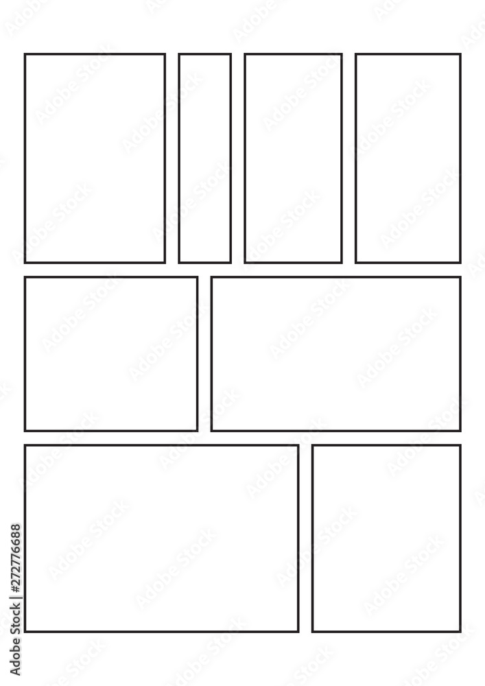 Blank Comic Book and Sketchbook for Kids and Adults to Draw Comics and Journal Blank Comic Book and Sketchbook for Kids and Adults to Draw Comics and Journal