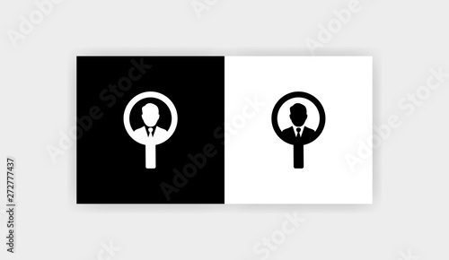 CANDIDATE Icon Flat Graphic Design